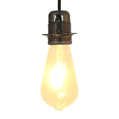 Lamp Holders 2 pcs Glossy Black E27