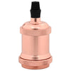 Lamp Holders 2 pcs Rose Gold E27