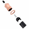 Lamp Holders 2 pcs Rose Gold E27