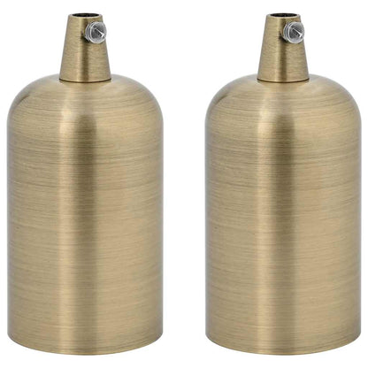 Lamp Holders 2 pcs Bronze E27
