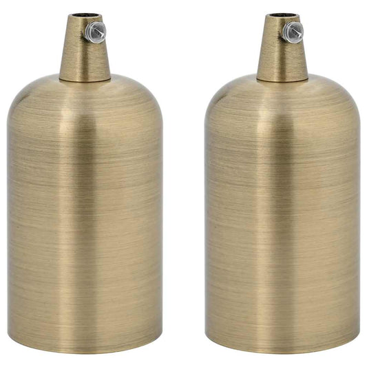 Lamp Holders 2 pcs Bronze E27
