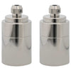 Lamp Holders 2 pcs Satin Nickel E27