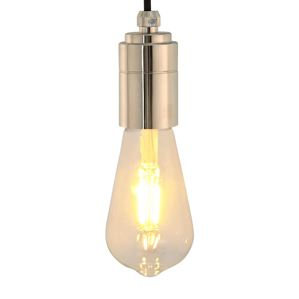 Lamp Holders 2 pcs Satin Nickel E27