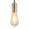 Lamp Holders 2 pcs Satin Nickel E27