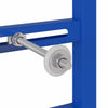 Bathroom Wall Support Manual Blue 50 x 17.5 x 136 cm Steel