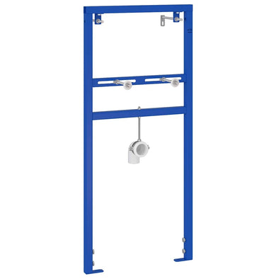 Bathroom Wall Support Manual Blue 50 x 17.5 x 136 cm Steel