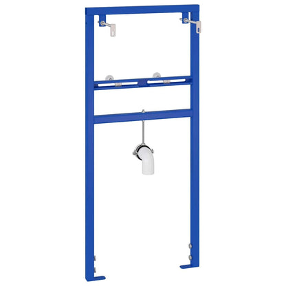 Bathroom Wall Support Height Adjustable Blue 50 x 3 x 112 cm