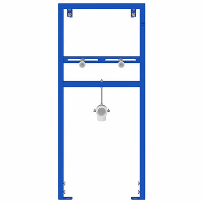 Bathroom Wall Support Height Adjustable Blue 50 x 3 x 112 cm