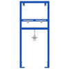 Bathroom Wall Support Manual Blue 50 x 17.5 x 136 cm Steel
