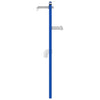 Bathroom Wall Support Manual Blue 50 x 17.5 x 136 cm Steel