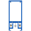 Bathroom Wall Support Manual Blue 50 x 17.5 x 136 cm Steel