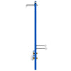 Bathroom Wall Support Manual Blue 50 x 17.5 x 136 cm Steel
