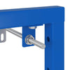 Bathroom Wall Support Manual Blue 50 x 17.5 x 136 cm Steel
