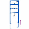 Bathroom Wall Support Manual Blue 50 x 17.5 x 136 cm Steel