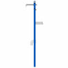 Bathroom Wall Support Manual Blue 50 x 17.5 x 136 cm Steel