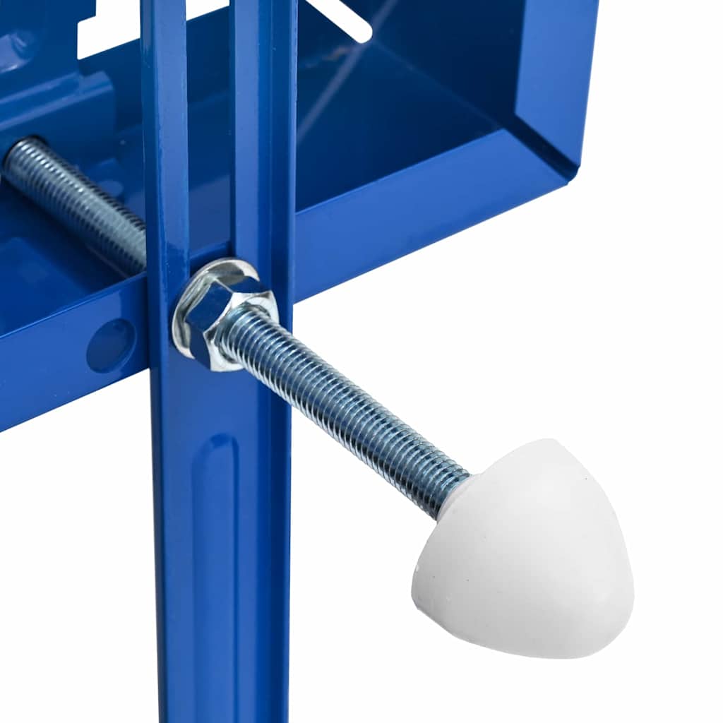 Cistern Frame Height Adjustable White 50 x 8 x 131 cm Steel