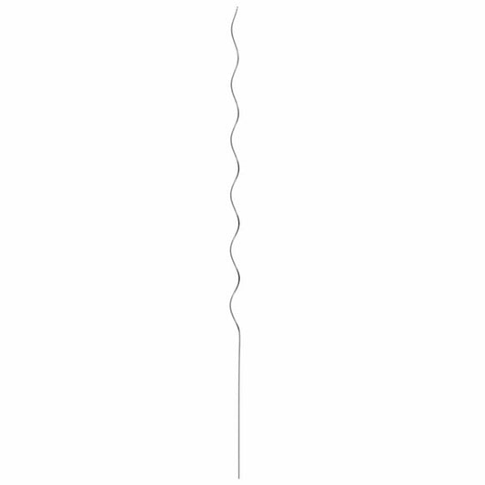 Plant Support 50 pcs Silver 150 x 0.6 x 0.6 cm Steel