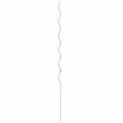 Plant Support 20 pcs Silver 150 x 0.6 x 0.6 cm Steel