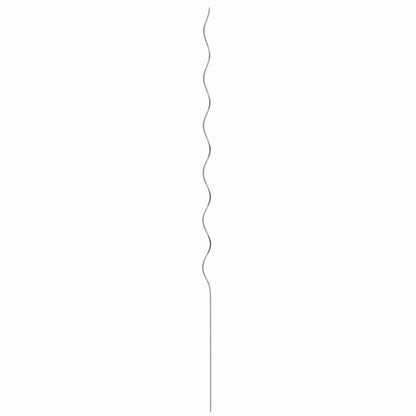 Plant Support 5 pcs Silver 150 x 0.6 x 0.6 cm Steel