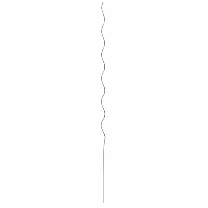 Plant Support 5 pcs Silver 150 x 0.6 x 0.6 cm Steel
