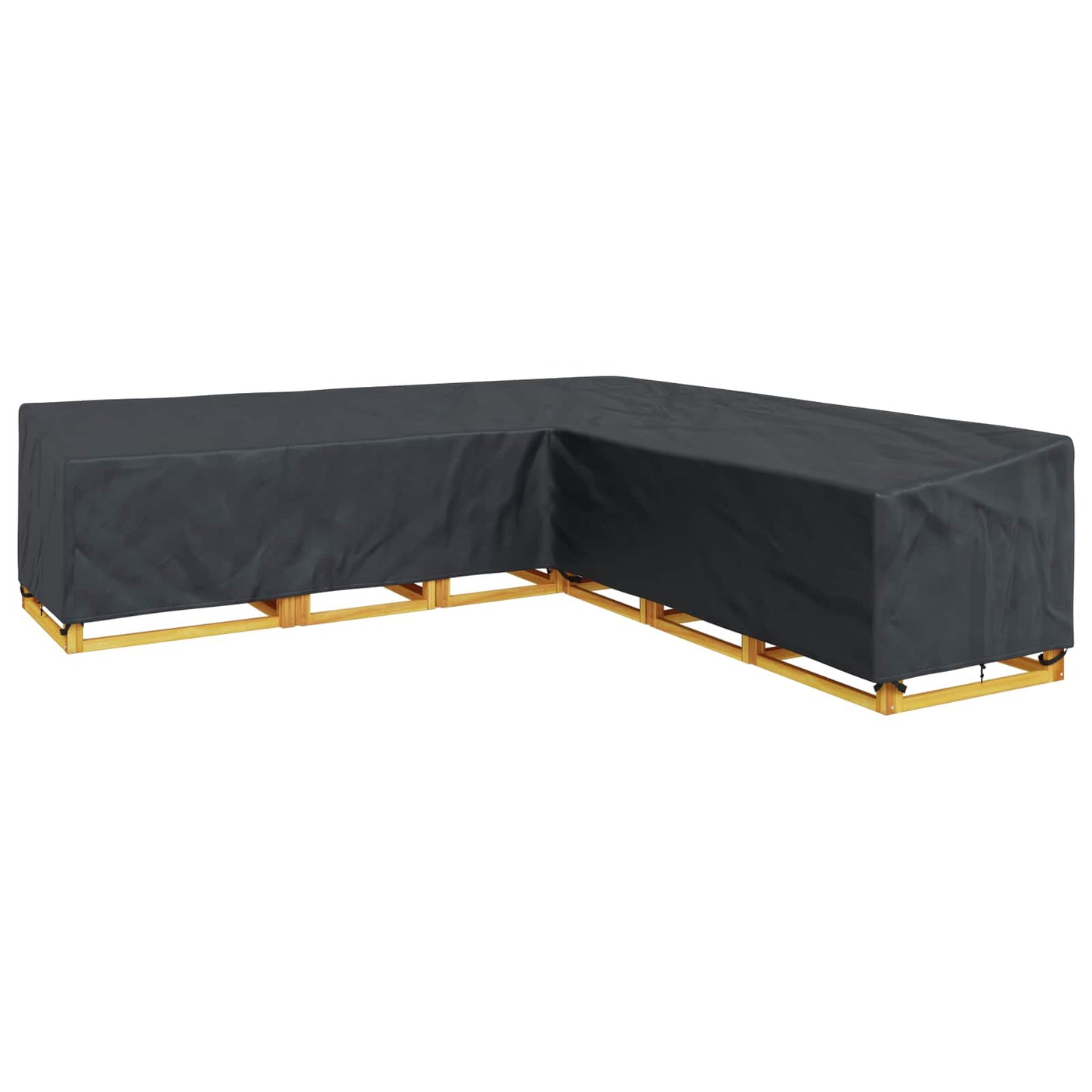 Furniture Cover Black 300 x 300 x 80 cm 210D Oxford Fbric