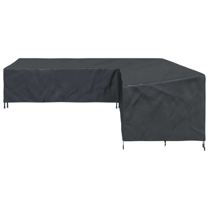 Furniture Cover Black 325 x 325 x 80 cm 420D Oxford Fbric