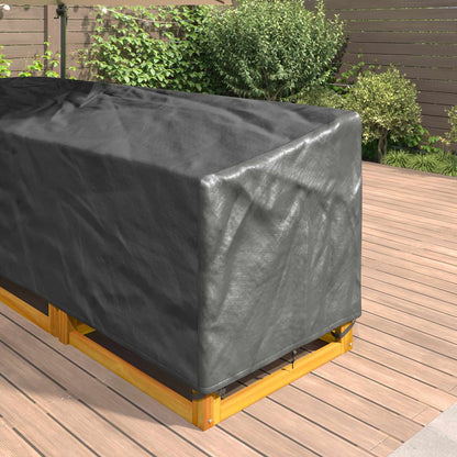 Furniture Cover Black 250 x 180 x 80 cm 210D Oxford Fbric