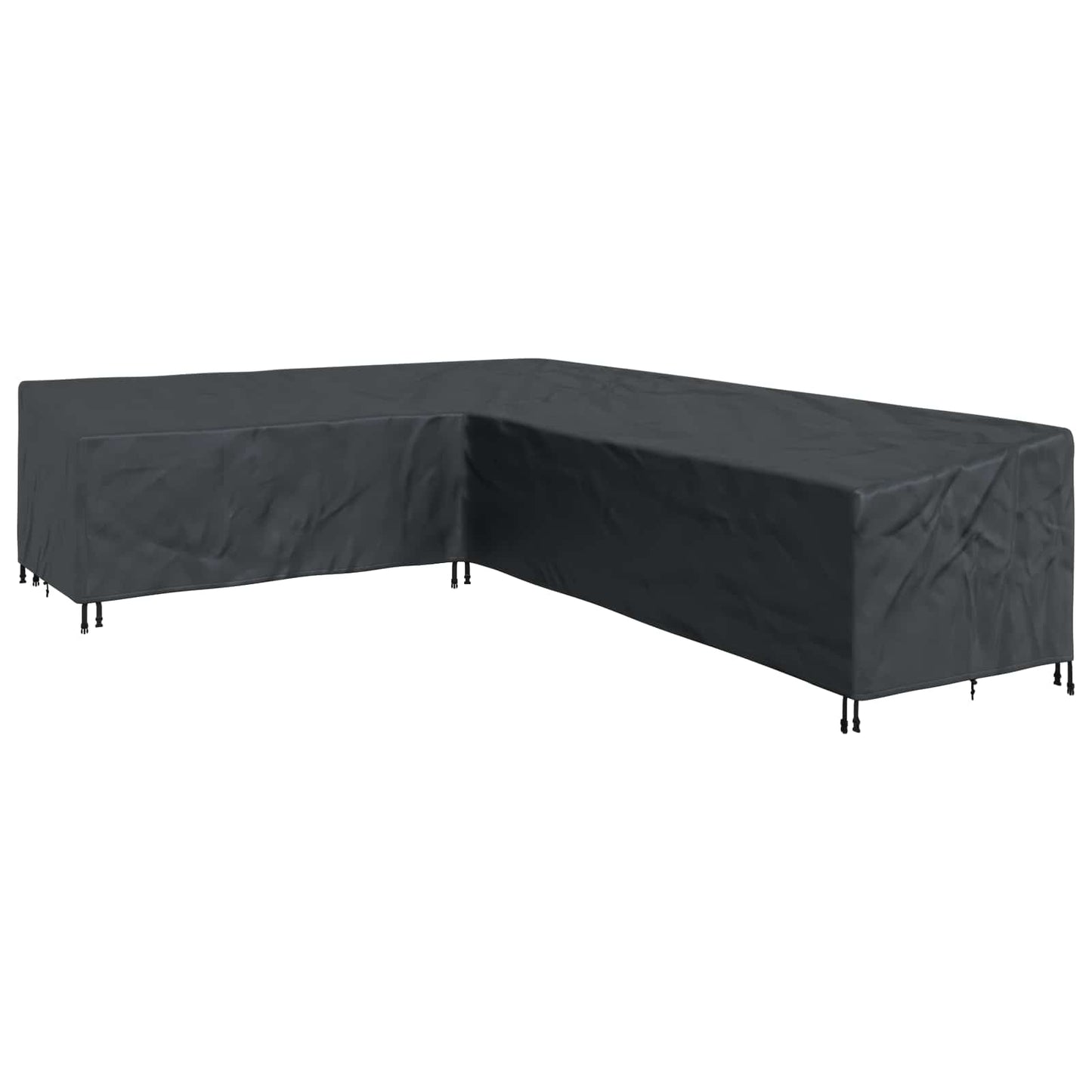Furniture Cover Black 355 x 275 x 80 cm 600D Oxford Fbric