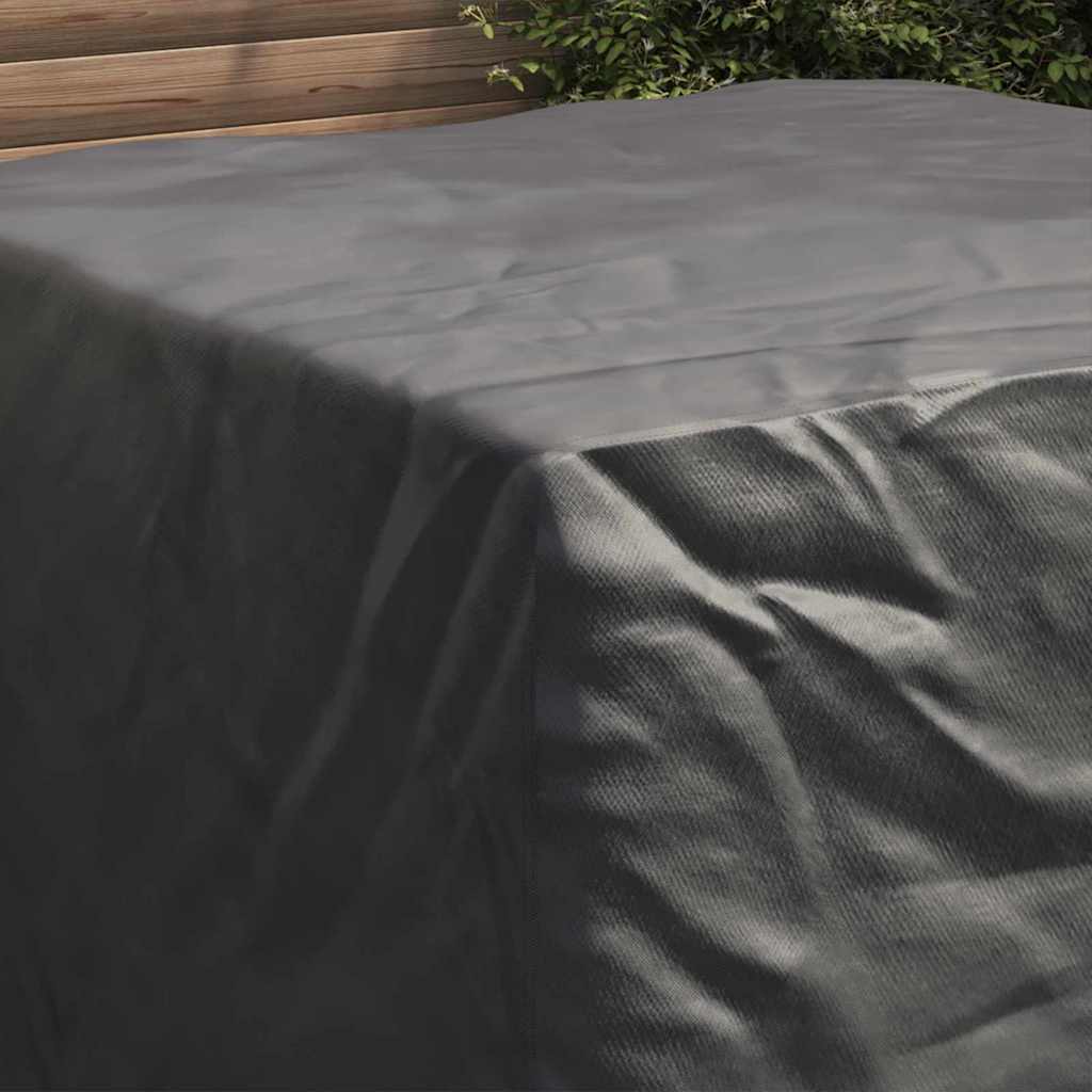 Furniture Cover Black 125 x 125 x 74 cm 210D Oxford Fabric
