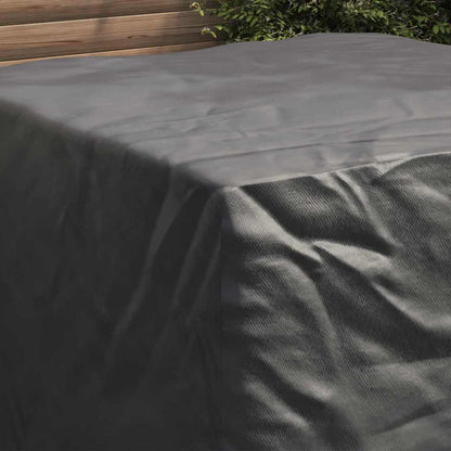 Furniture Cover Black 125 x 125 x 74 cm 420D Oxford fabric