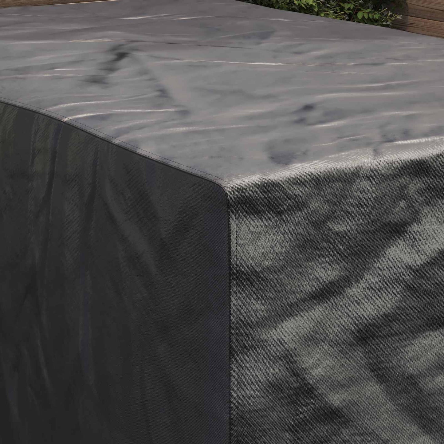 Furniture Cover Plain Black 143 x 225 x 90 cm 210D