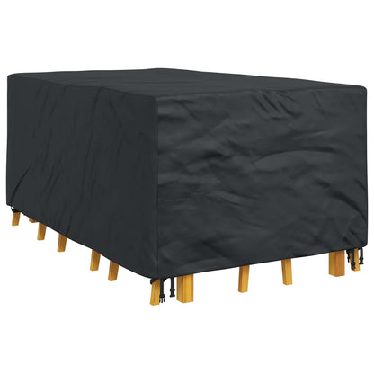 Furniture Cover Plain Black 143 x 225 x 90 cm 420D
