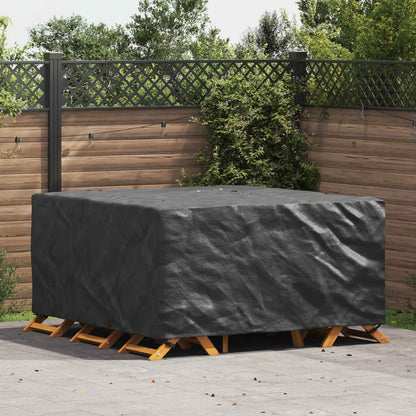 Furniture Cover Plain Black 180 x 190 x 85 cm 210D
