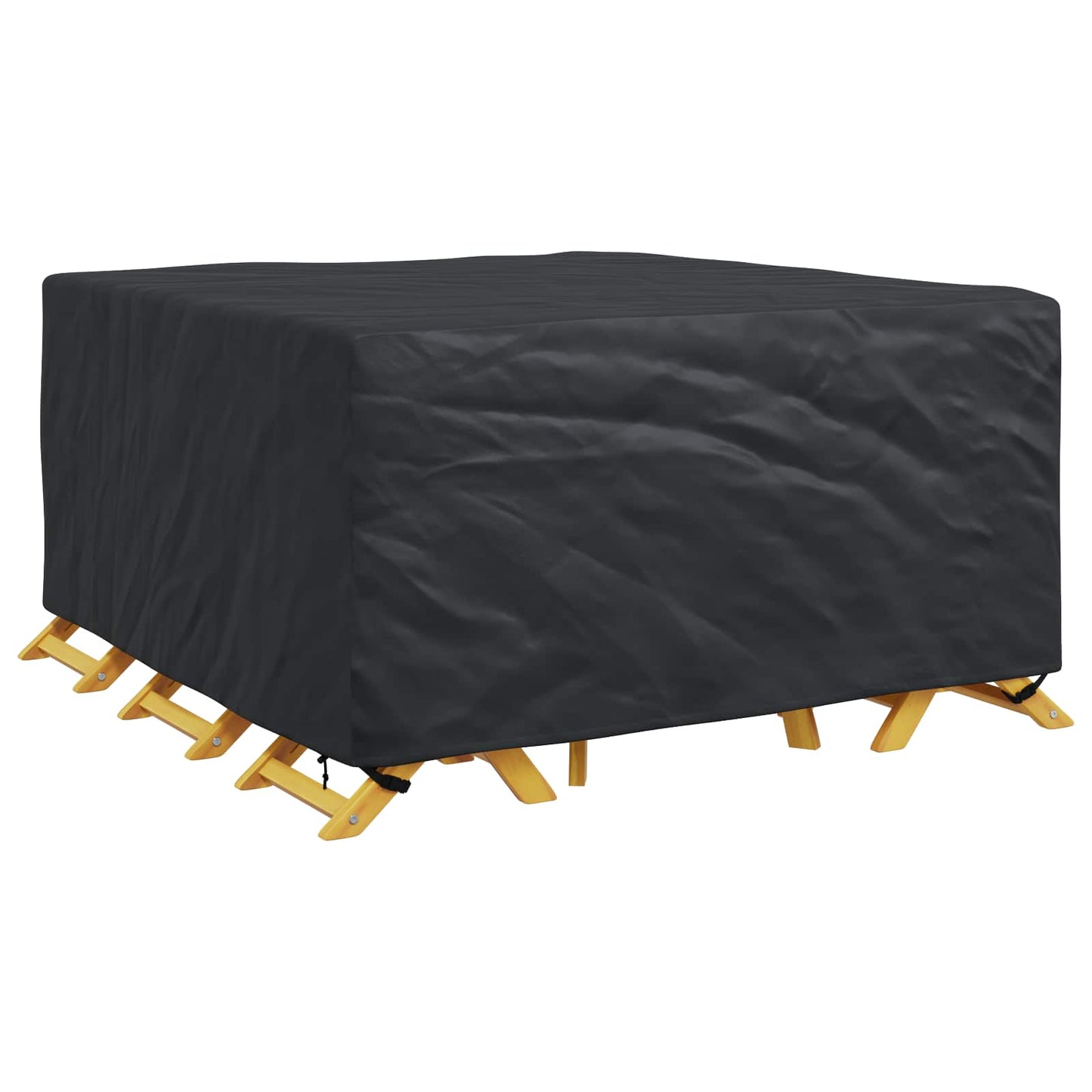 Furniture Cover Plain Black 180 x 190 x 85 cm 210D