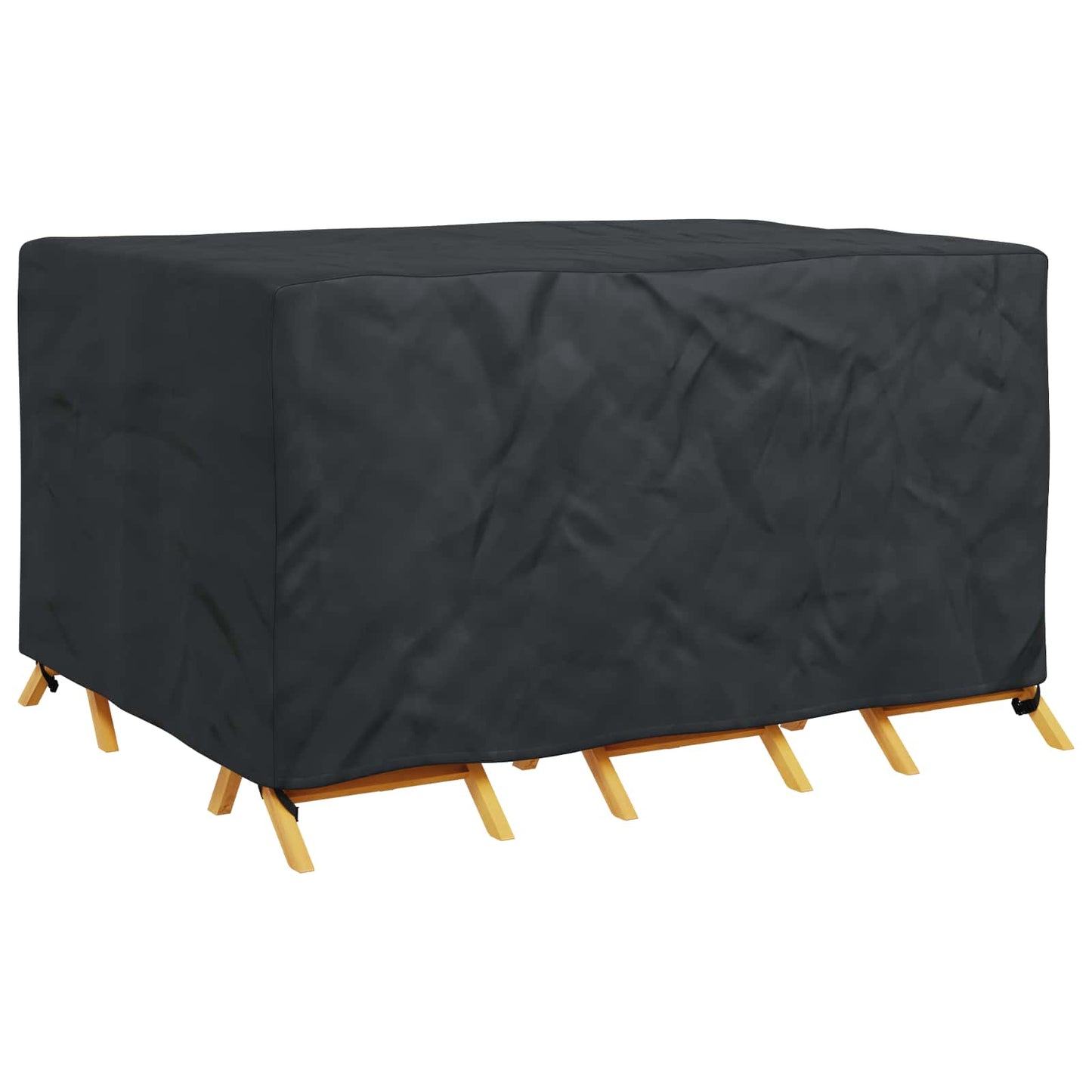 Furniture Cover Plain Black 180 x 120 x 74 cm 210D