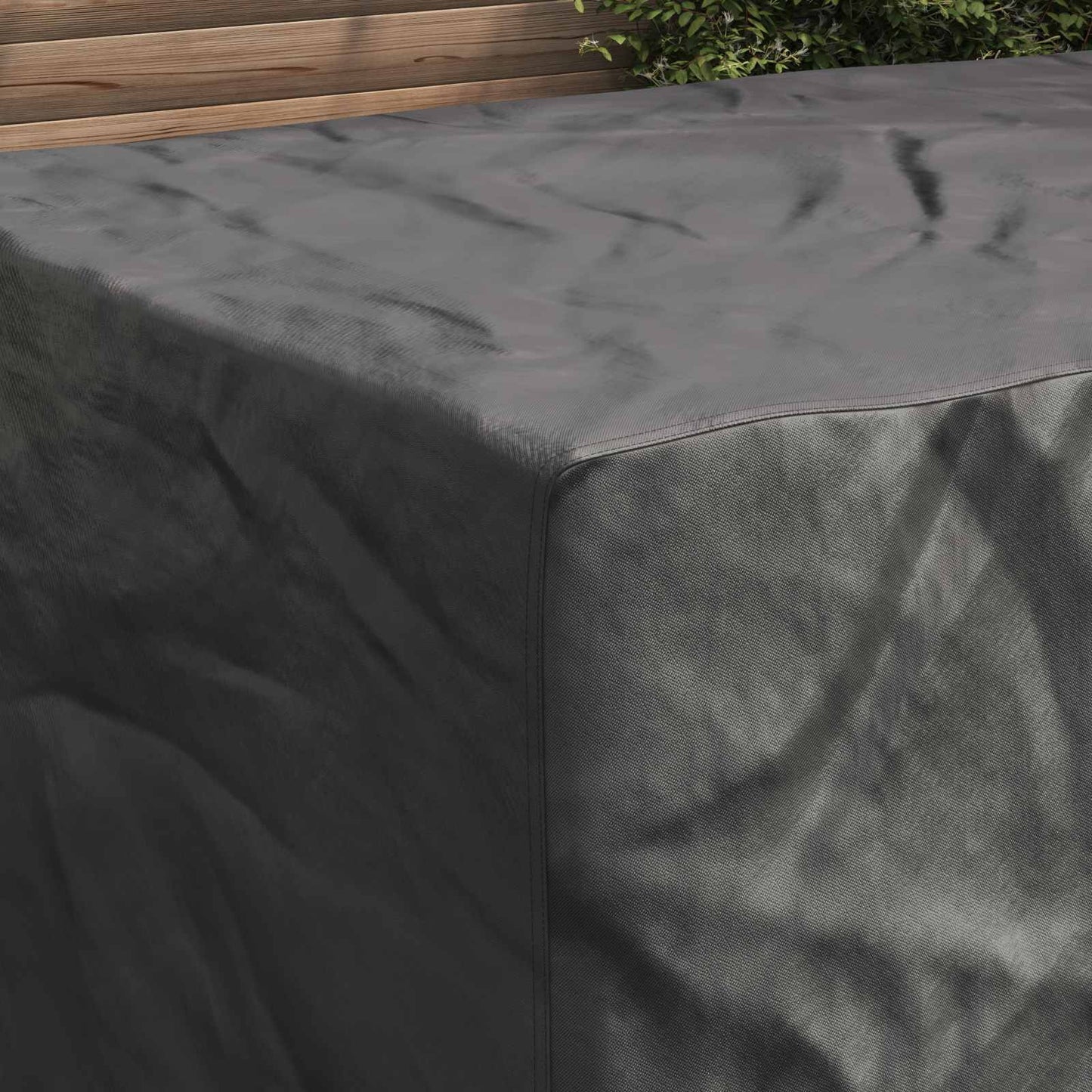 Furniture Cover Plain Black 180 x 120 x 74 cm 420D