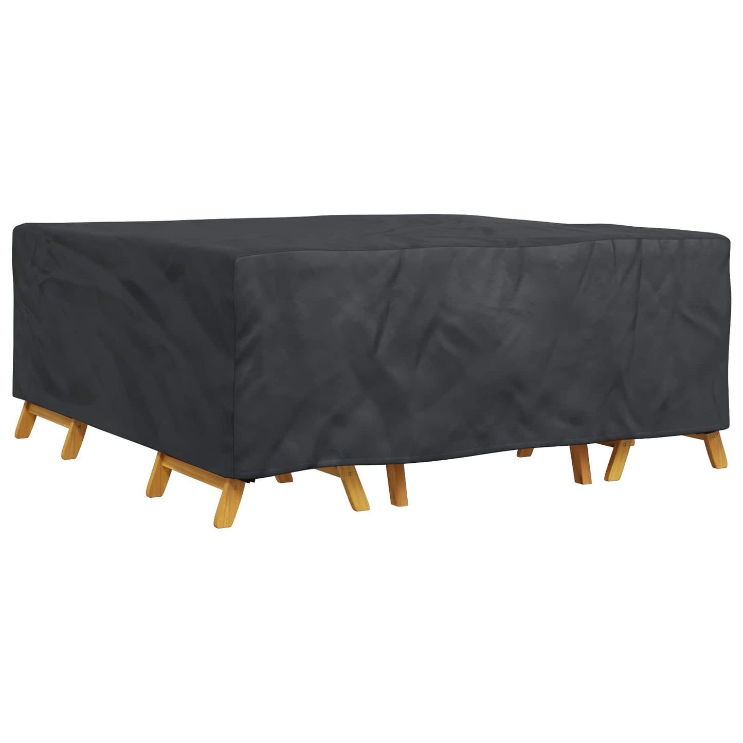 Furniture Cover Plain Black 200 x 200 x 90 cm 210D