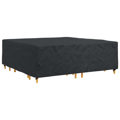 Furniture Cover Plain Black 220 x 220 x 70 cm 210D