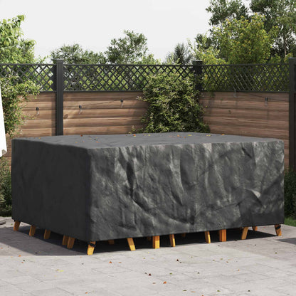 Furniture Cover Plain Black 220 x 190 x 85 cm 210D