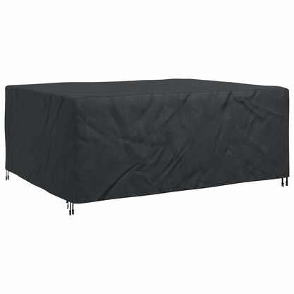 Furniture Cover Plain Black 220 x 190 x 85 cm 210D