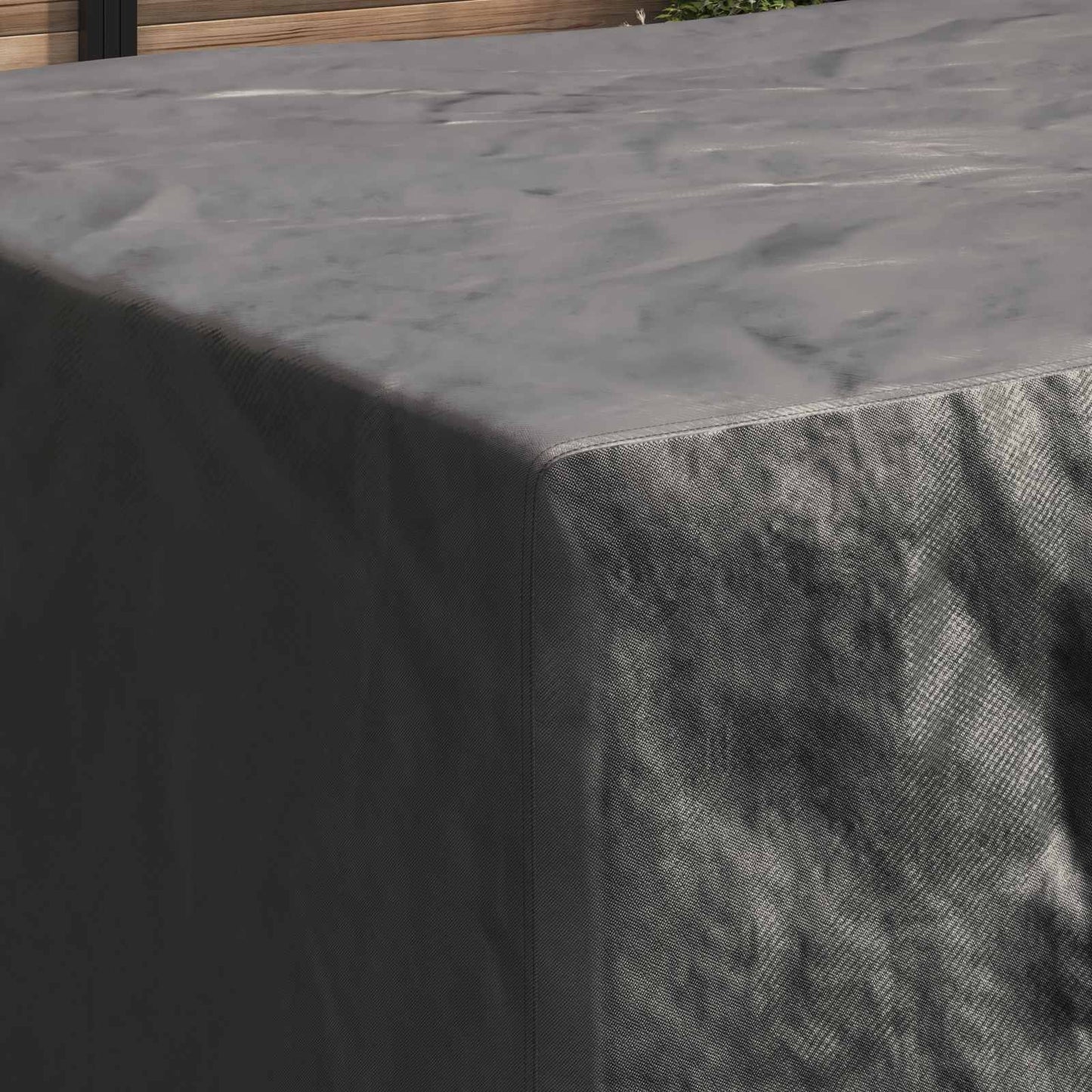 Furniture Cover Plain Black 220 x 190 x 85 cm 600D