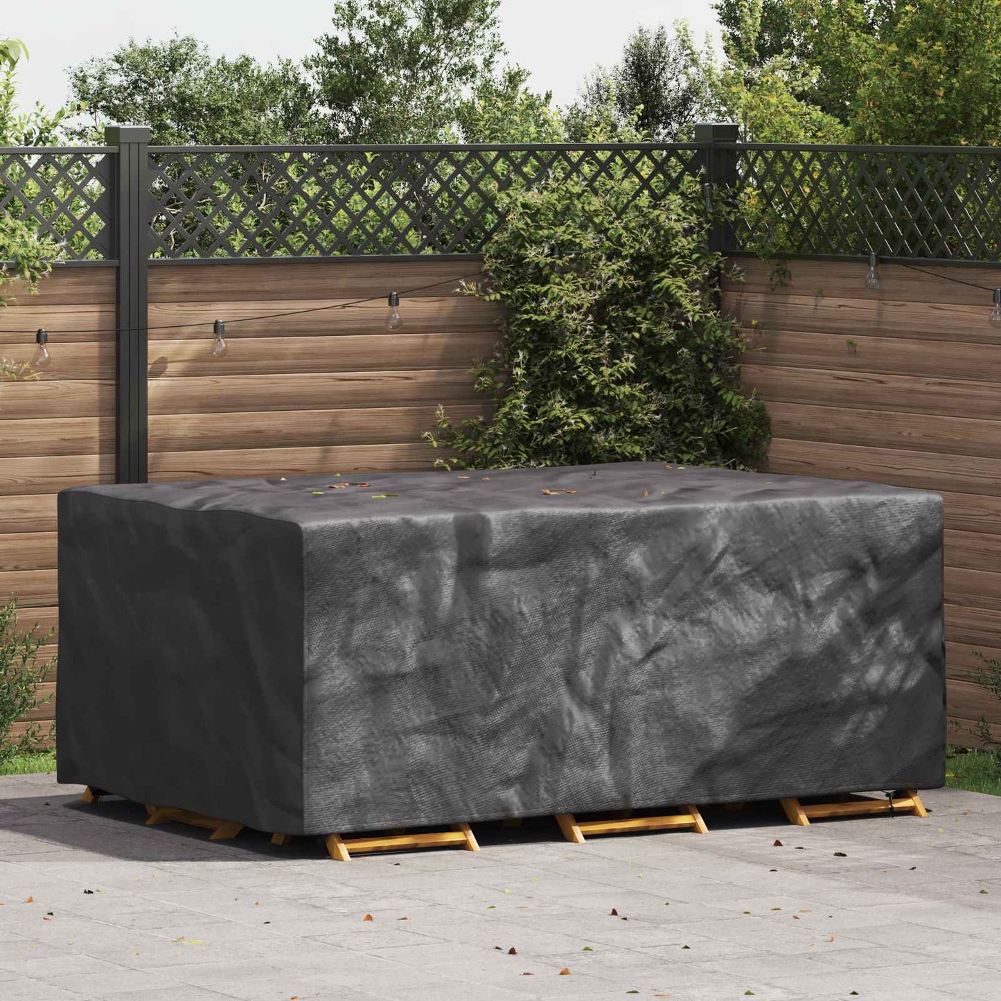 Furniture Cover Plain Black 230 x 165 x 80 cm 420D