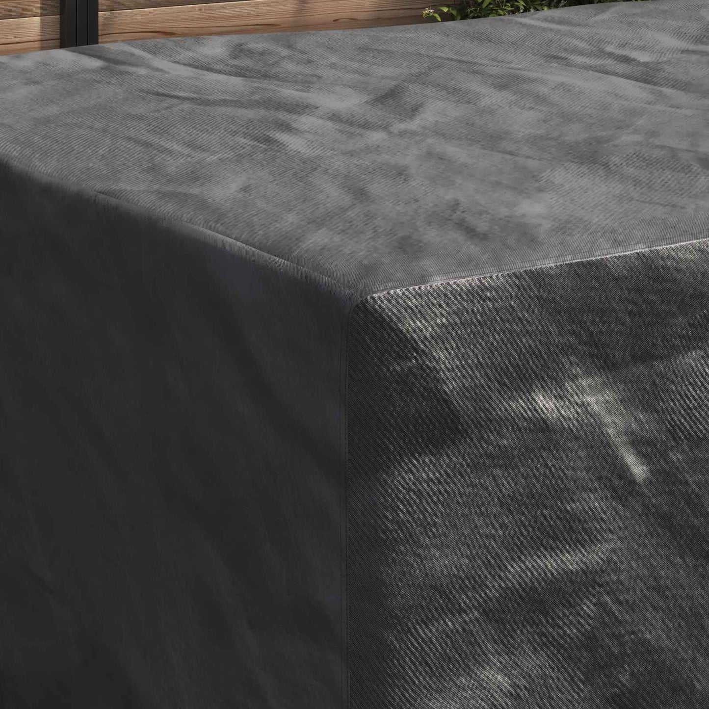 Furniture Cover Plain Black 240 x 180 x 100 cm 420D