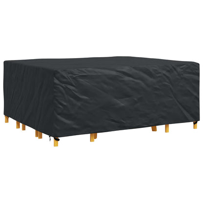 Furniture Cover Plain Black 250 x 210 x 70 cm 210D