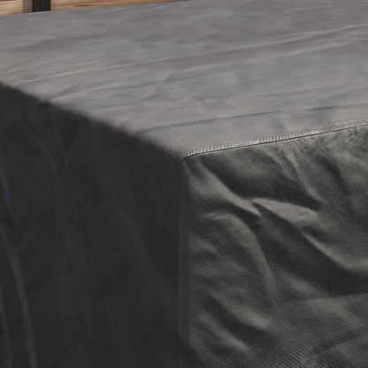 Furniture Cover Plain Black 250 x 210 x 70 cm 600D