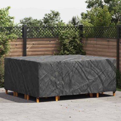 Furniture Cover Plain Black 250 x 210 x 70 cm 600D