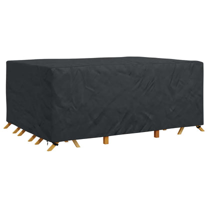 Furniture Cover Plain Black 270 x 180 x 90 cm 210D