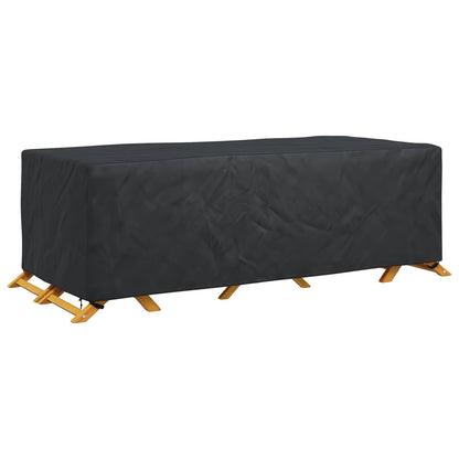 Furniture Cover Plain Black 300 x 140 x 90 cm 210D