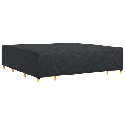 Furniture Cover Plain Black 300 x 300 x 70 cm 210D