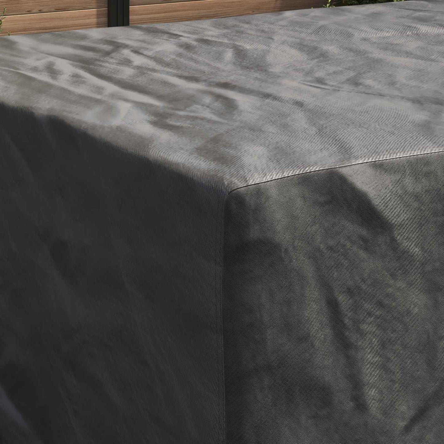 Furniture Cover Plain Black 305 x 190 x 85 cm 420D
